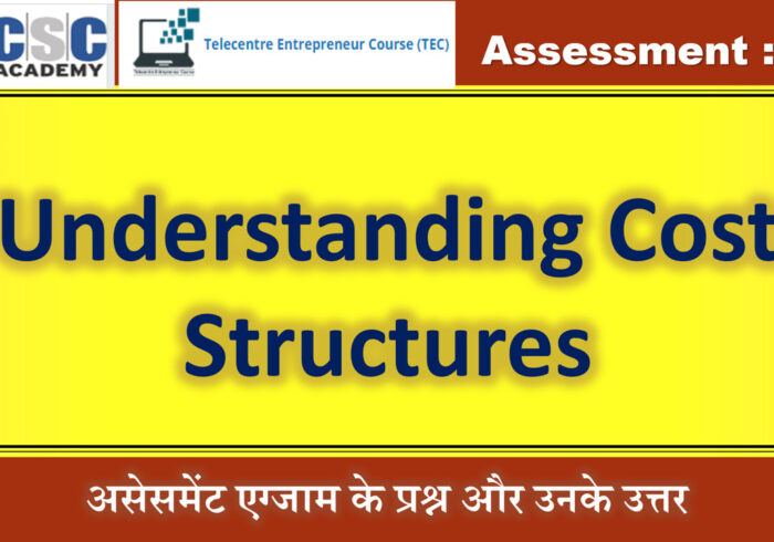 Understanding Cost Structures